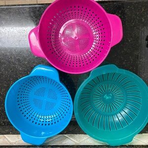 Colorful Kitchen Colander Set